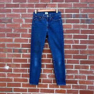 J.Crew TOOTHPICK jeans. Size 28. 9” High-Rise.